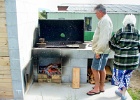 Smoker fire box and Barbeque